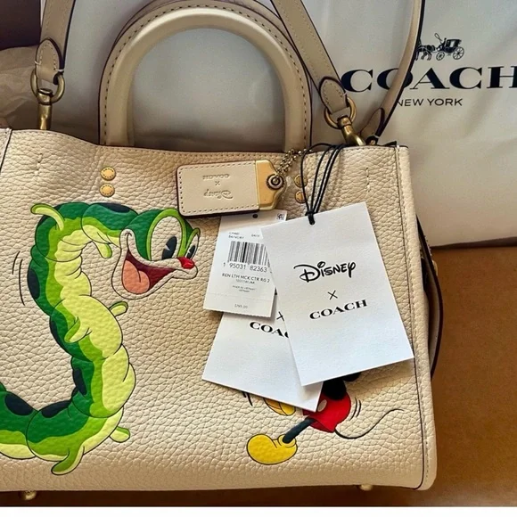 Coach/DisneyRogue 25 Lunar Year of the Dragon Limited Edition,collectible bag - Picture 3 of 12
